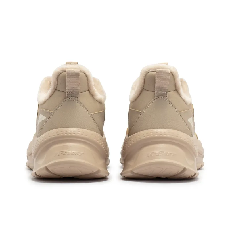 361° Water-Resistant Lightweight Rebound Low-Top Casual Running Shoes Men's Tan-4