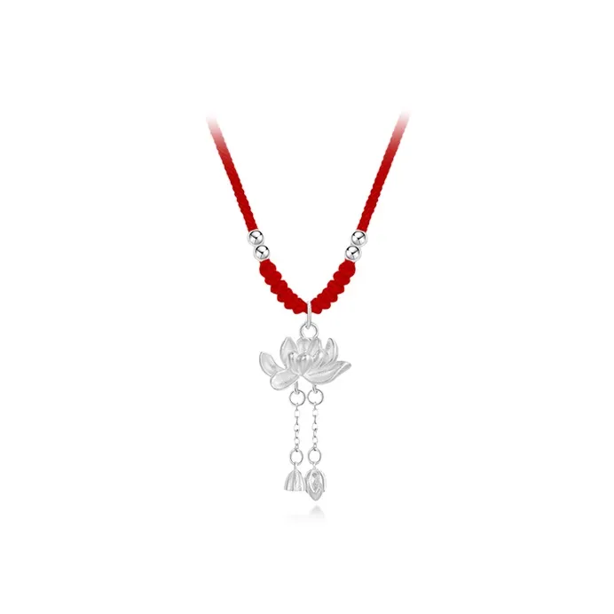 ROGA Braided String Necklaces Unisex-3