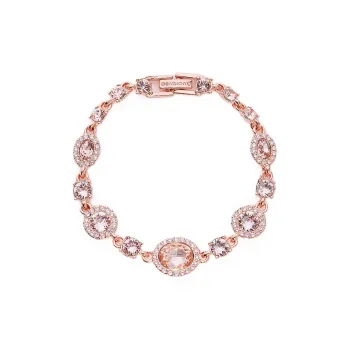 Givenchy Crystal Bracelets Women's Rose Gold