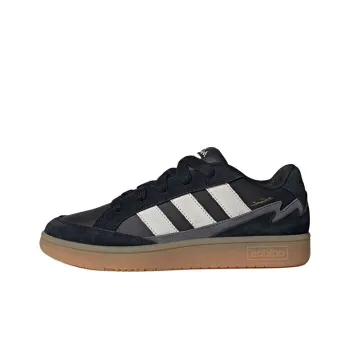 Adidas WCARD ADV Anti Slip Wear Resistant Low Top Skateboard Shoes Men's Black