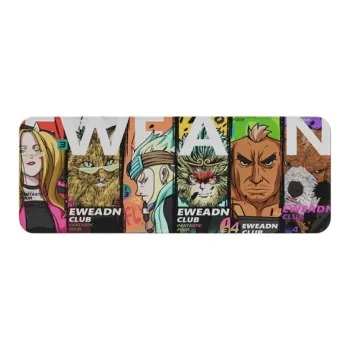 EWEADN Rubber High Density Fine Grained Woven Washable Cleaning Mouse Pads
