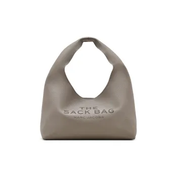 MARC JACOBS Grained Leather Shoulder Bags Handbags Women's Gray