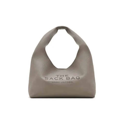 MARC JACOBS Grained Leather Shoulder Bags Handbags Women's Gray