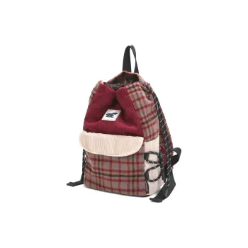 VAOPER Polyester Backpacks Backpack Small Size Women's Red Green