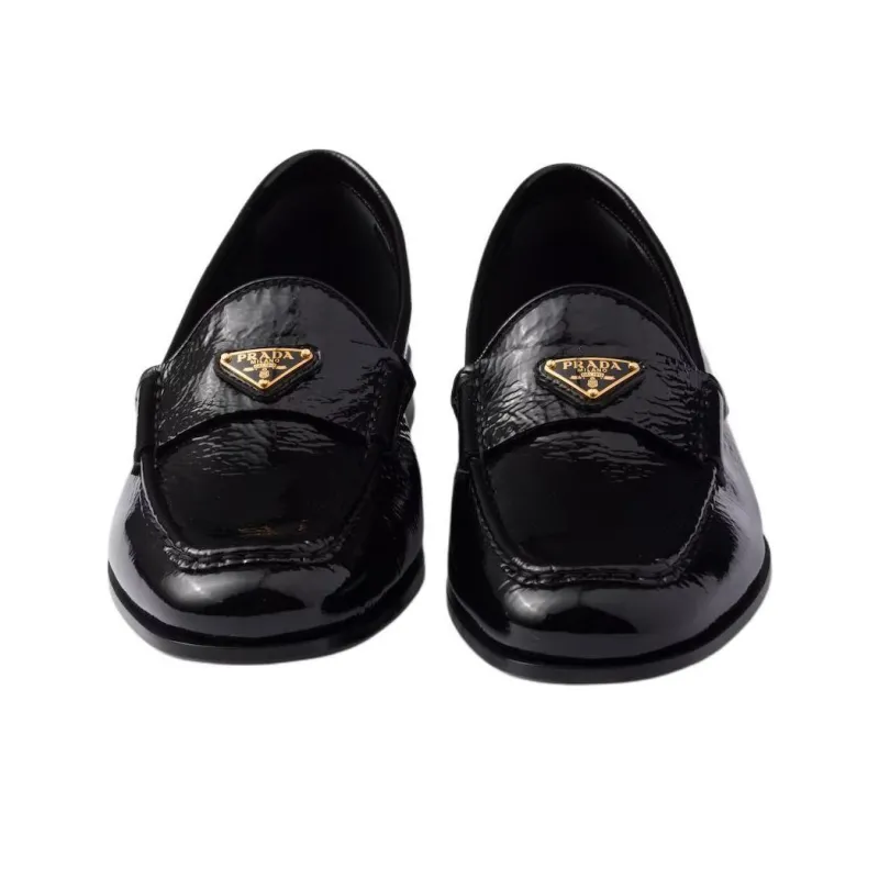PRADA Mocassini Loafers Women's Black-3