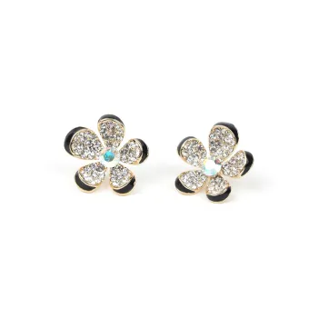 HYMAN KEVIN Synthetic Cubic Zirconia 925 Sterling Silver Stud Earrings Women's