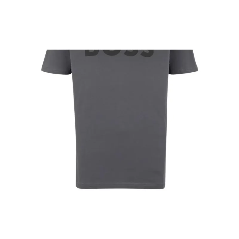 HUGO BOSS FW22 T Shirt Men's Charcoal Gray-4