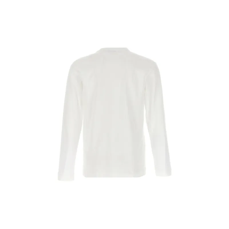 CDG Play T-Shirts Men White-1