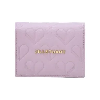 JILL STUART Leather Wallet Women's Purple