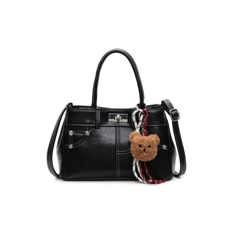 Yalu PU Minimalist Style Handbag Regular Women's Caramel Brown/Coffee/Black/Khaki-12