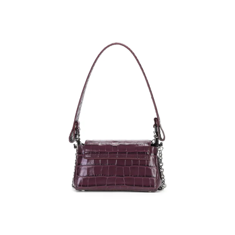 Vivienne Westwood Small Hazel Embossed Shoulder Bag-3