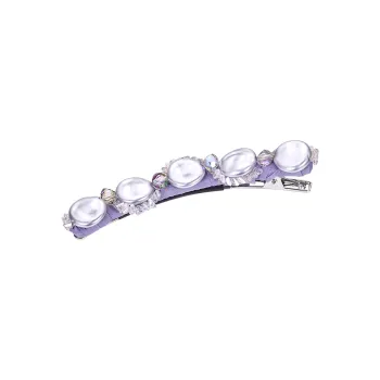 Cercoo Artificial Crystal Hair Clips Women's