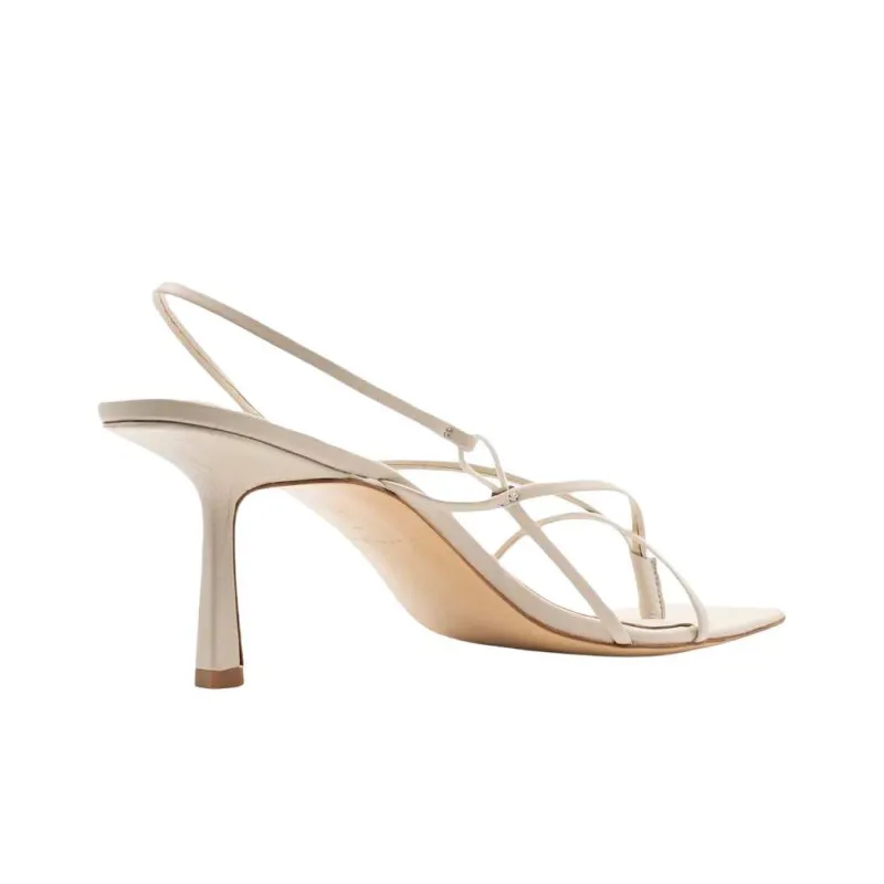 STUDIO AMELIA Strap Sandals 7.5cm Women's Beige-4