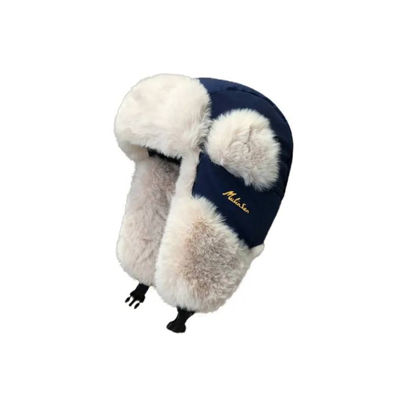 Mulinsen Faux Rabbit Fur Hats & Caps Unisex-3