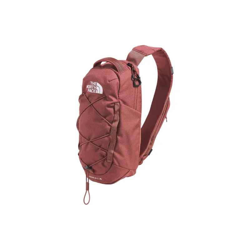 THE NORTH FACE Nylon Sling Bag, Shoulder Bag, Crossbody Bag Regular Unisex White Sand Dune With Gravel-1