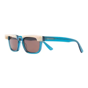 GUCCI Rectangular Frame Sunglasses