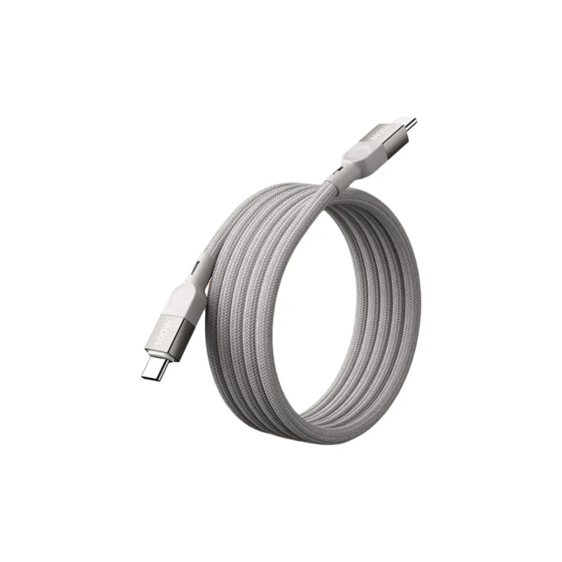 MOMAX DC35 1m 2m One Drag One Type-c To Type-c Self-Priming Roll Cables-4