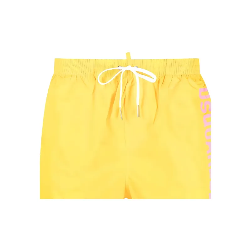 DSQUARED 2 Logo print Detail Swim Shorts-4