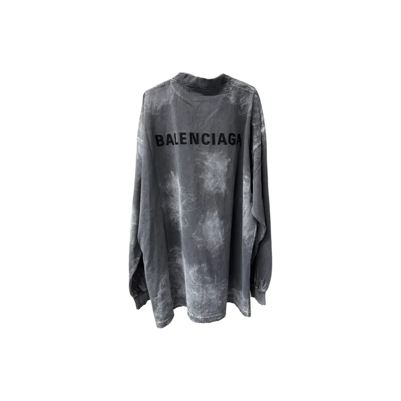 Balenciaga SS25 T Shirt Loose Fit Men's Gray-1