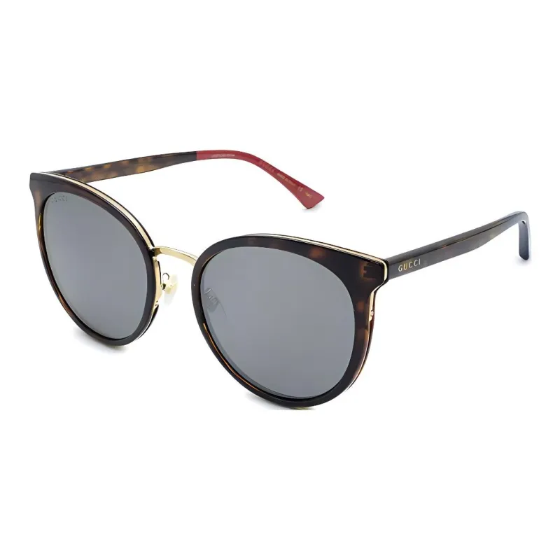 GUCCI Sunglasses Women's Brown/Gray-0