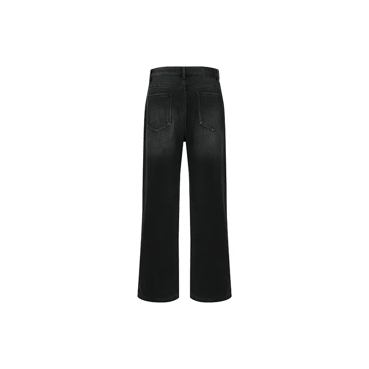 URBAN REVIVO Jeans Men Jet Black-1