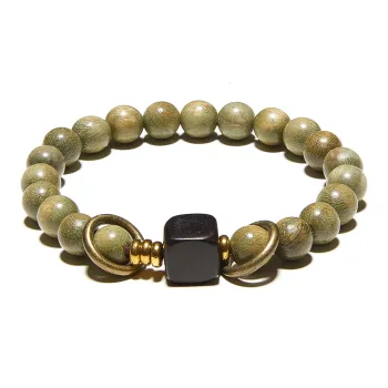 Crabs Green Sandalwood Bracelets Unisex