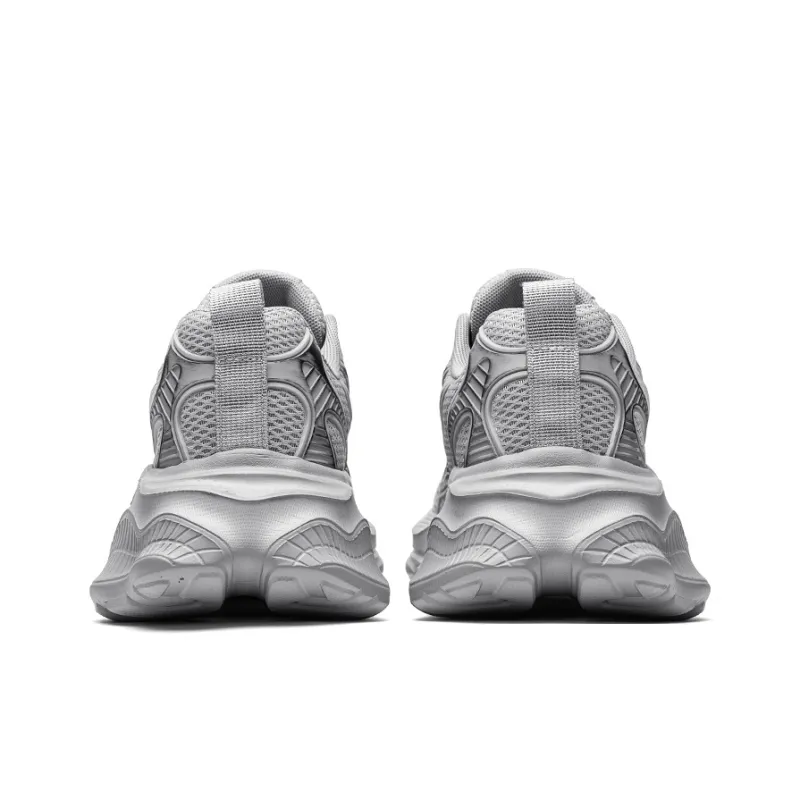 OFFER AITR Anti Slip And Wear Resistant Height Increasing Low Top Chunky Sneakers Men's-16