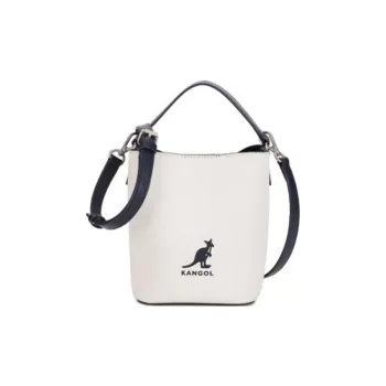 KANGOL Canvas Canvas Bag Bucket Bag Shoulder Bag Crossbody Bag Handbag Women's Marine Blue