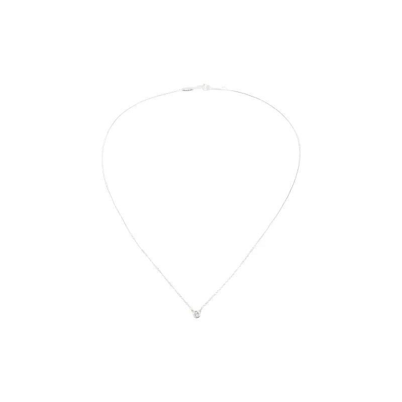 TIFFANY & CO. Elsa Peretti® 925 Sterling Silver Necklaces Women's Silver-1