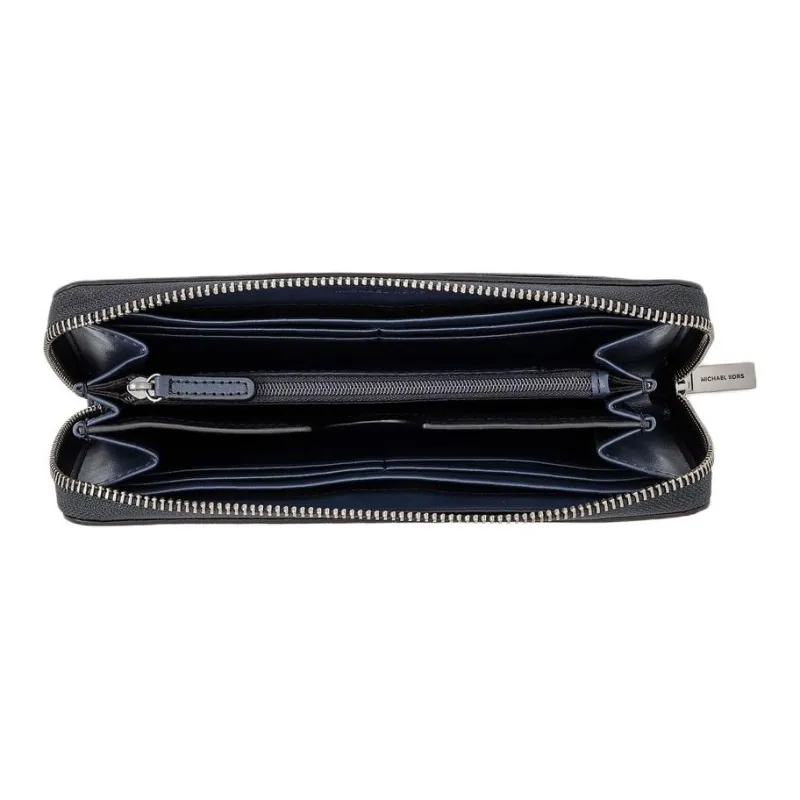 MICHAEL KORS RIVINGTON Regenerated Cow Leather Wallet Men's Marine Blue-2