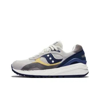 Saucony Low Top Vintage Casual Shoes Unisex Gray Blue