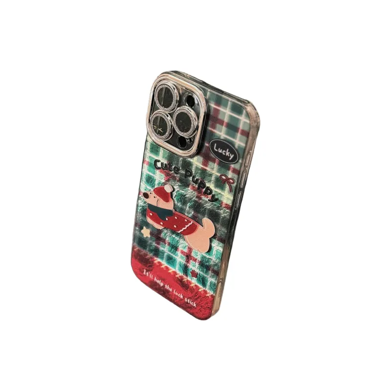 Cuttlefish Grid TPU Material Immersive Creative Phone Case Compatible With Apple 16/15/14/13/12/11-8