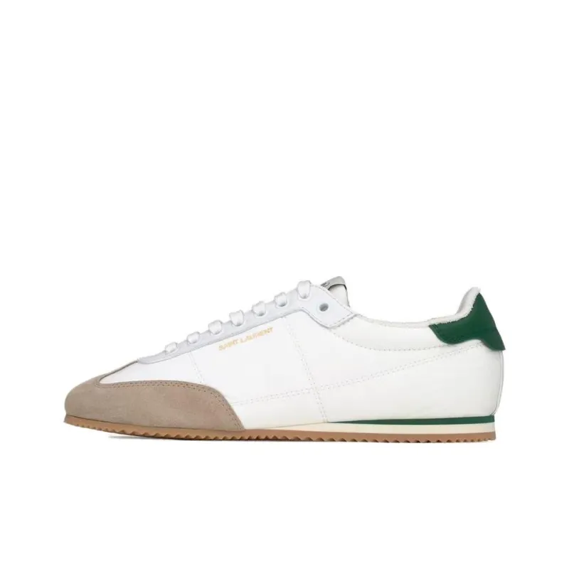 SAINT LAURENT Aston Lace Up Sneakers-0