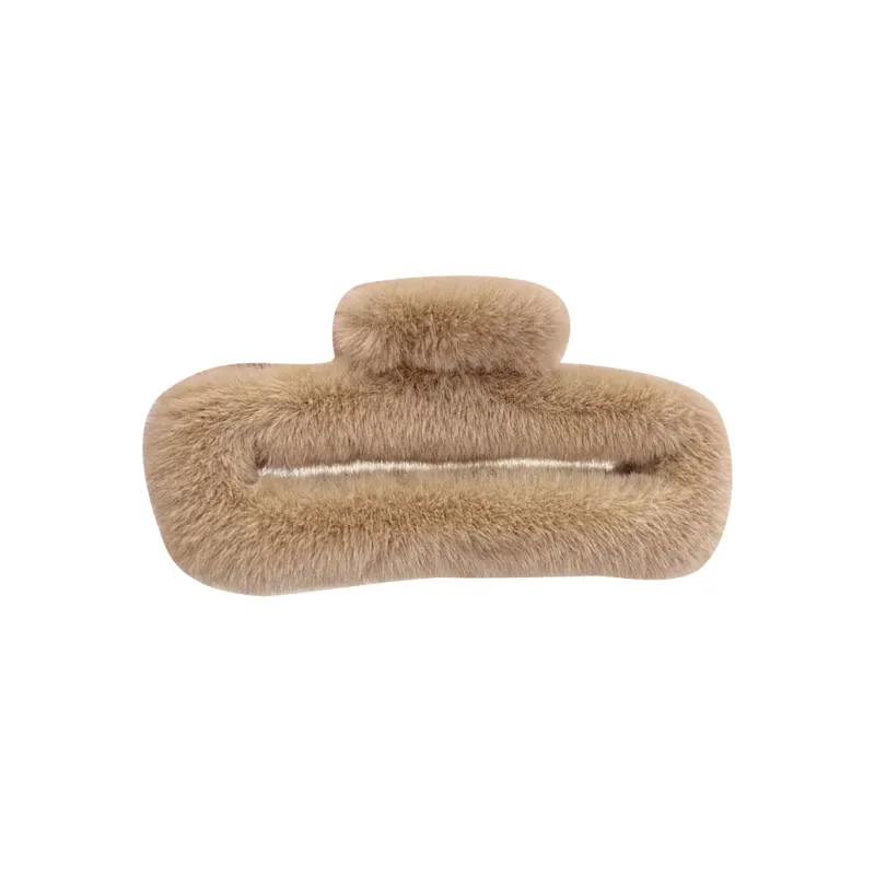 MIDNIGHT MOMENT Plush Hair Clips Women's-3