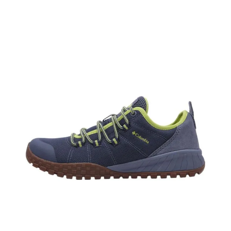 Columbia Sportswear Anti Slip Wear Resistant Low Top Casual Shoes Men's Blue-0
