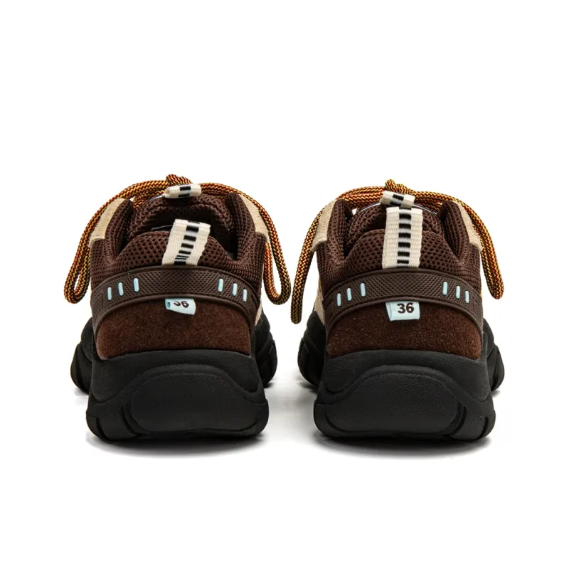 OICIRCLE Earthy Collection Low Top Hiking/Trekking Shoes Women's Sea Salt Milk Coffee-3
