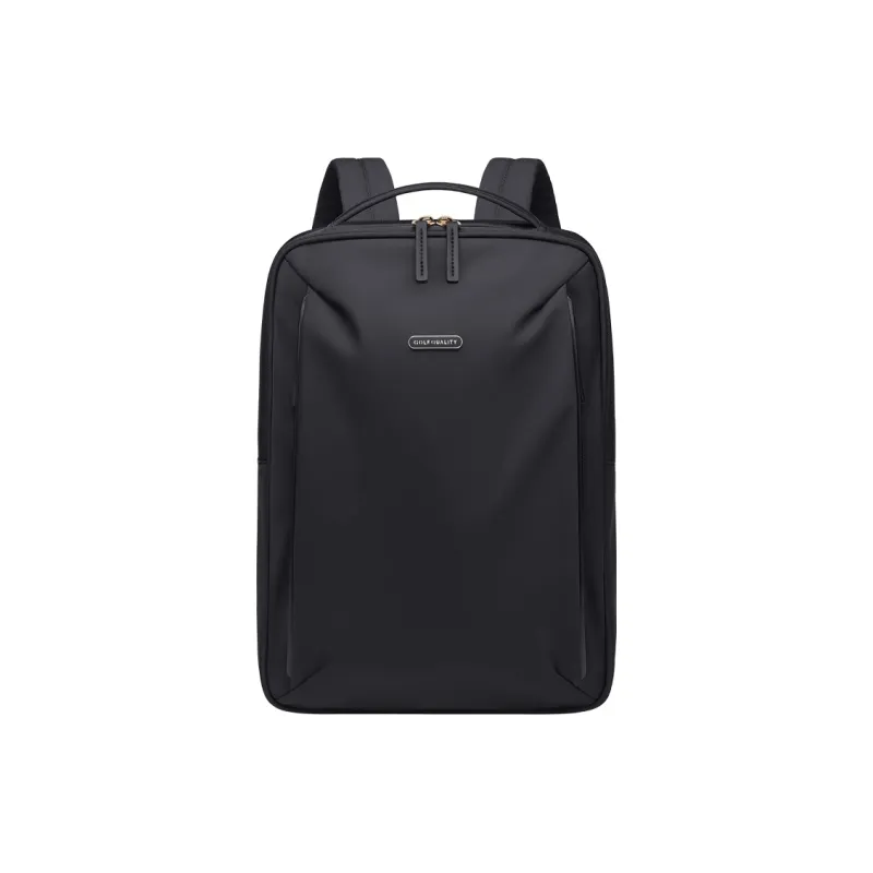 GOLF Fabric Backpack Regular Women's Apricot/Elegant Black-7