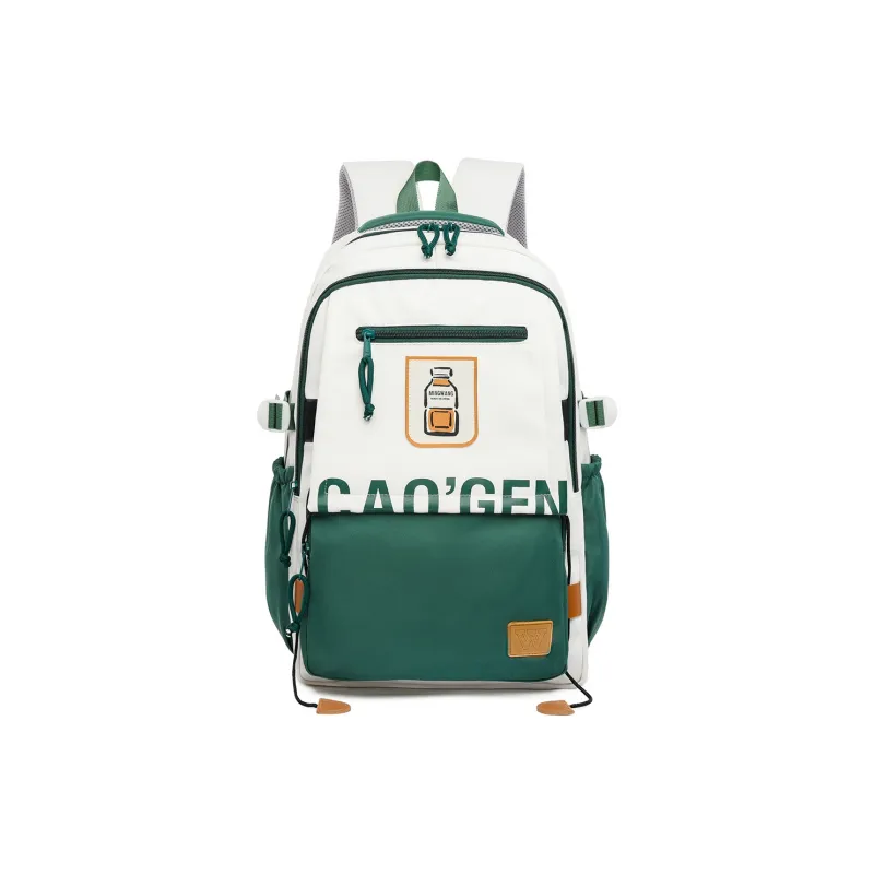 Yalu Oxford Backpack Regular Women's Black/Green/Red/Khaki/Orange-3