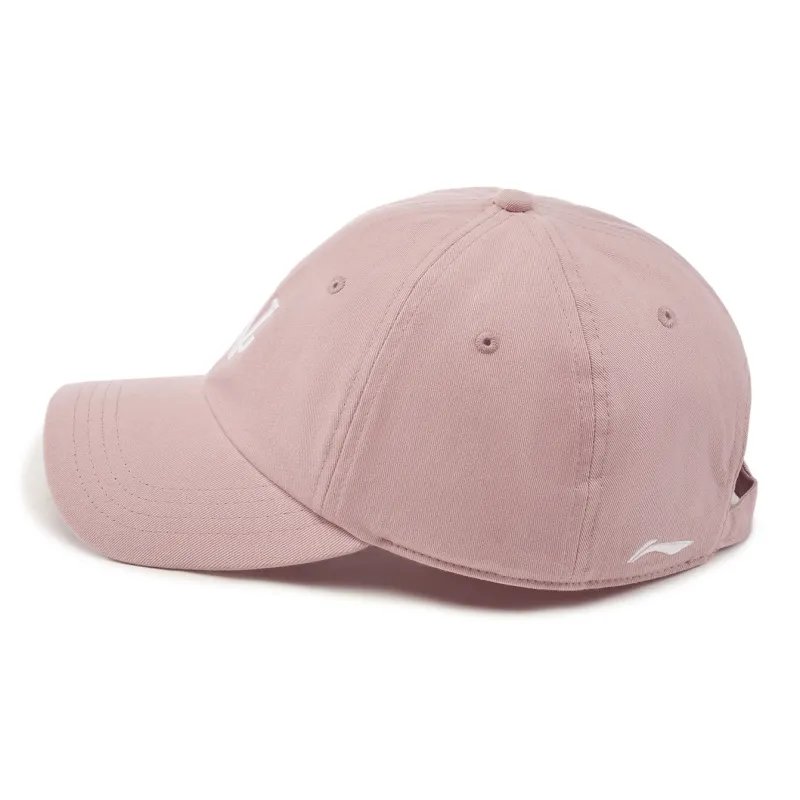 LiNing Sports Life Collection Baseball Caps Unisex Pink-1