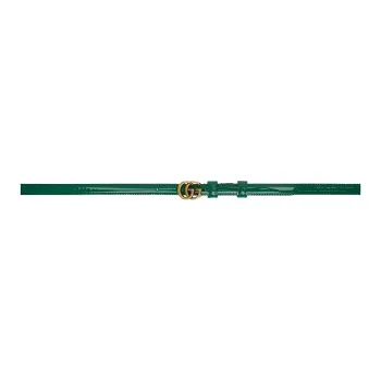 GUCCI Leather Belts Women's Green