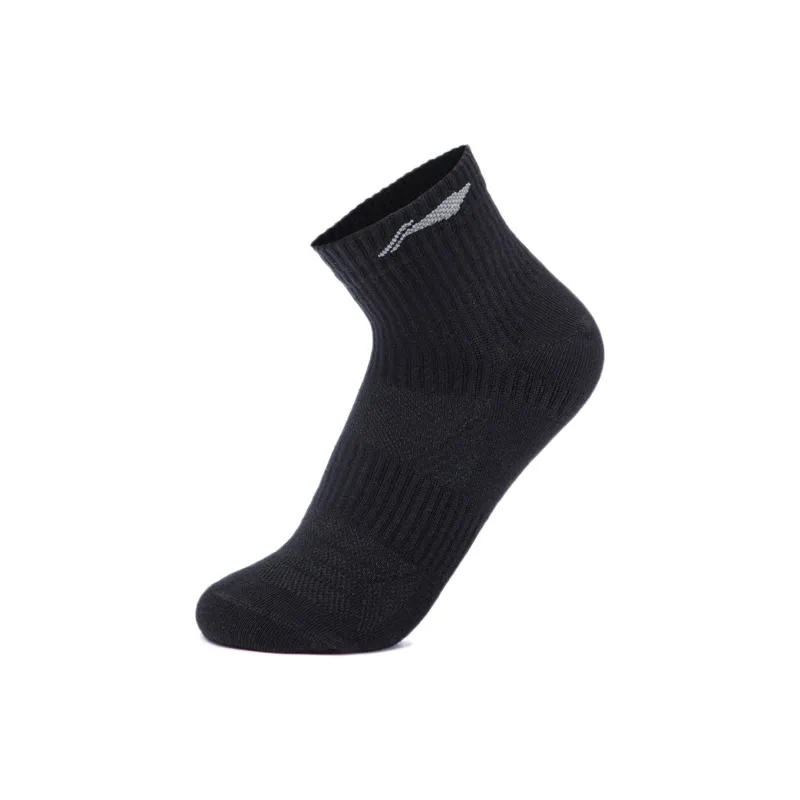 LiNing Ankle Socks Unisex 1 Pack Black-1