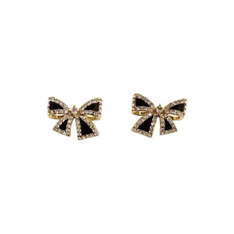 QIANFANGDAHUANGYE Zircon Stud Earrings Women's-0