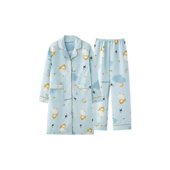 MADALLO Pajama Set Women's Sky Blue
