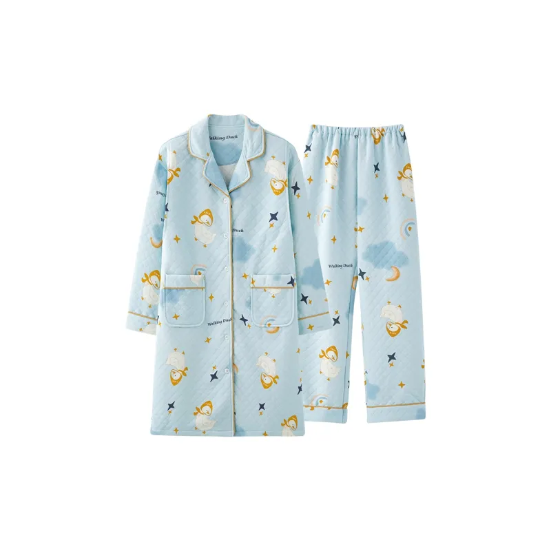 MADALLO Pajama Set Women's Sky Blue-0