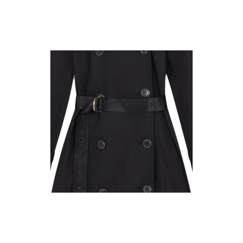 MICHAEL KORS MMK SS24 Trench Coat Women's Black-2