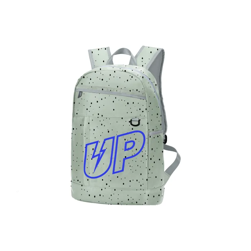 TURN UP Polyester Backpack Regular Unisex Gray-1