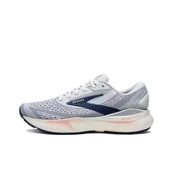 Brooks Adrenaline GTS Slip Resistant Breathable Low Top Casual Running Shoes Women's Gray Blue