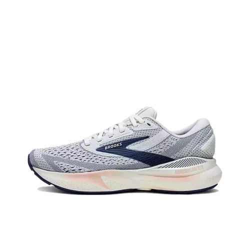 Brooks Adrenaline GTS Slip Resistant Breathable Low Top Casual Running more Women's Gray Blue