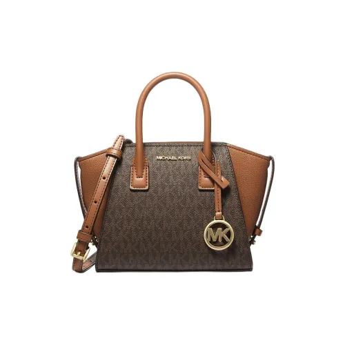 MICHAEL KORS Avril Cotton One Shoulder Handbag Extra Small Women's Brown