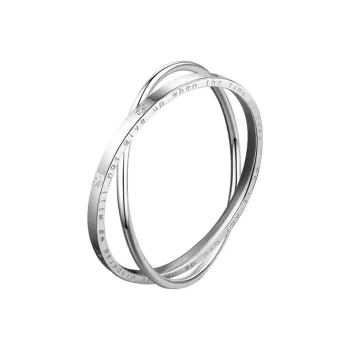 Old Qingyun Silver Building 999 Fine Silver Bangles Women's